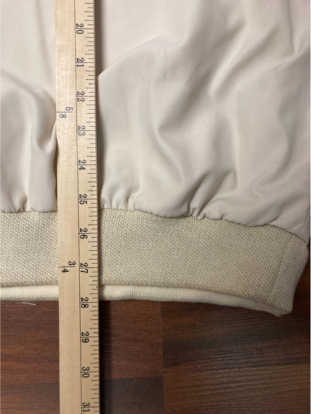 VTG TAIL Golf Mens Large Windbreaker Pullover Beige NWT Side Pockets - Picture 4 of 6